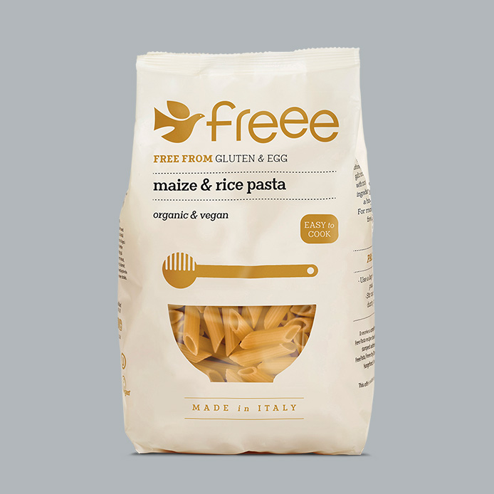 FREEE PAMRPN08 MaizeRicePenne 500g 1080 - Freee Foods