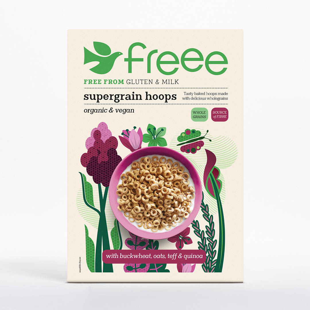 Gluten Free Organic Supergrain Hoops 300g