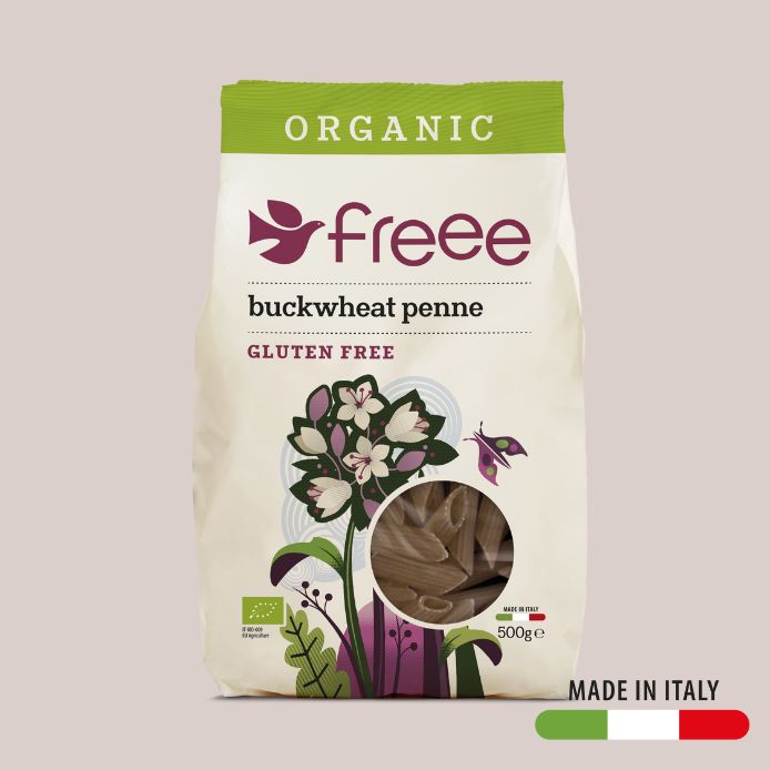 PABUPN08 BuckwheatPenne 500g IT - Freee Foods